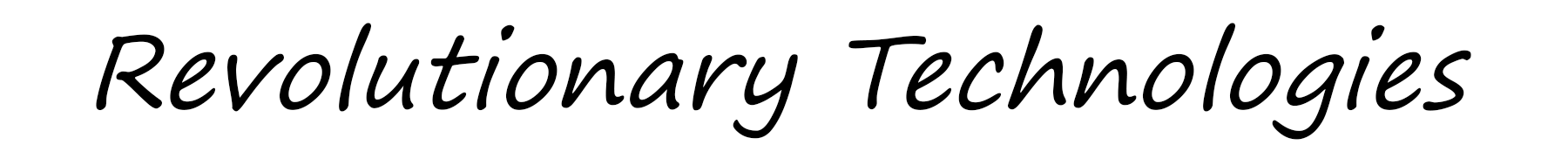 Header Revolutionary Technologies